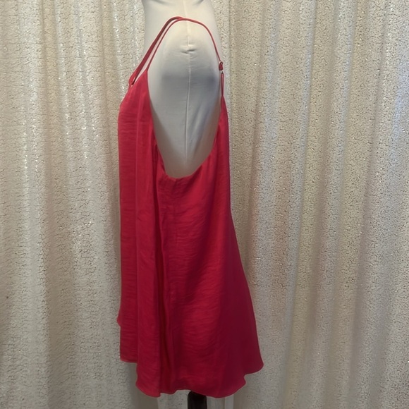 Hot Pink Strappy Tank - Picture 2 of 5